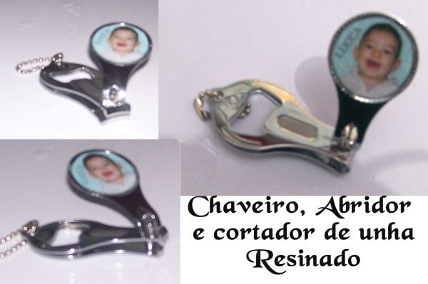 Chaveiro abridor/cortador personalizado