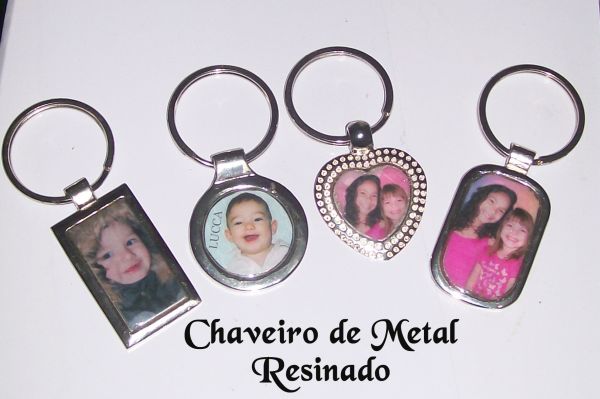 Chaveiro de metal personalizado